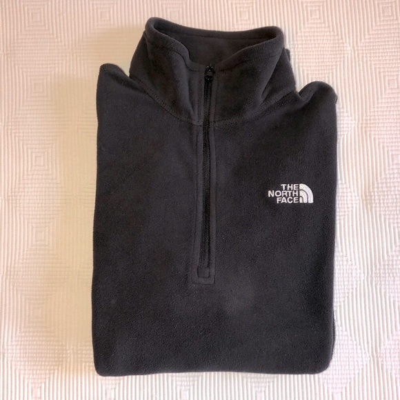 NORTH FACE🎉HOST PICK🎉Polartek Classic|Charcoal Grey HalfZip Fleece - Picture 4 of 8